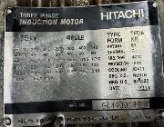 Hitachi, Induction, Motor, 75kw/100hp, 220/440V, 4P, 12 leads, from Japan -- Everything Else -- Valenzuela, Philippines