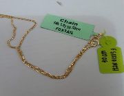 Gold Golden Necklace Chain Foxtail 14K 1.8g 50cm 7,500 -- Everything Else -- Metro Manila, Philippines