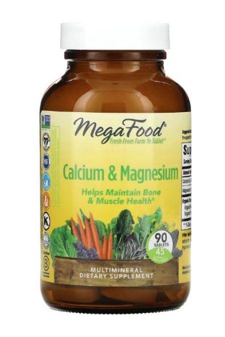 MegaFood, Calcium & Magnesium, 90 Tablets -- Nutrition & Food Supplement Metro Manila, Philippines