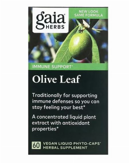 Gaia Herbs, Olive Leaf, 60 Vegan Liquid Phyto-Caps -- Nutrition & Food Supplement Metro Manila, Philippines
