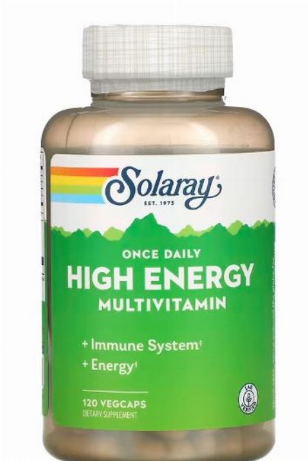 Solaray, Once Daily High Energy, Multi-Vita-Min, 120 Vegetarian Capsules -- Nutrition & Food Supplement Metro Manila, Philippines