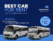 WITH DRIVER ONLY -- Vehicle Rentals -- Taguig, Philippines