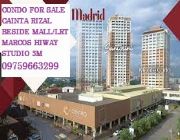 Bnew Studio,1Br,2Br Condominium For Sale in Madrid Tower,MarcosHiway,Cainta -- Apartment & Condominium -- Rizal, Philippines