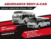 CAR RENTAL 09989632040 -- Vehicle Rentals -- Metro Manila, Philippines