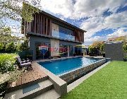 Contemporary Industrial Home with a Large Backyard and Pool -- House & Lot -- Angeles, Philippines