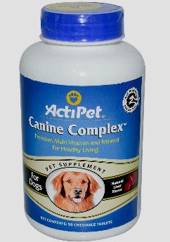 actipet, canine complex, multi vitamin and mineral for dogs, natural liver flavor, -- Dogs Metro Manila, Philippines