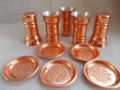 copper drinking glass with copper coaster, -- Food & Beverage -- Marikina, Philippines