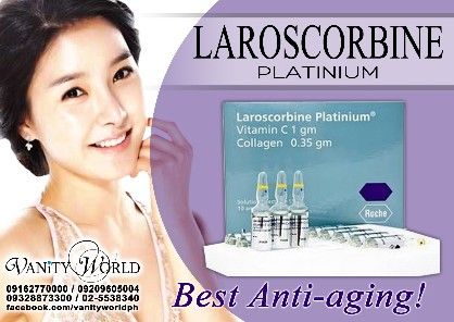 vitamin c and anti aging collagen laroscorbine platinium injection, -- All Beauty & Health -- Pasay, Philippines