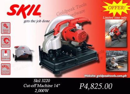 cu off machine, skil 3220, manila, -- Home Tools & Accessories -- Metro Manila, Philippines