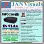 infocus in220, in220, 3500 ansi lumens, infocus projector, -- Projectors -- Metro Manila, Philippines