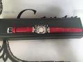 authentic gucci red lizard leather 6300l watch silver hardware marga canon, -- Watches -- Metro Manila, Philippines
