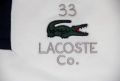 lacoste 33 polo shirt for men regular fit white, -- Clothing -- Rizal, Philippines