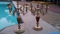 antique pair of brass candelabra, antique candelabra, brass candelabra, antique brass candle holder, -- Antiques -- San Juan, Philippines