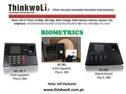 biometrics attendance, -- Security & Surveillance Metro Manila, Philippines
