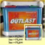 jtci, car battery, outlast ca battery 3sm n70 d31 low maintenance free delivery, maintenance free batteries, -- Cars & Sedan -- Quezon City, Philippines