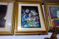 frame, holy family, holy family metallic painting in golden frame, holy family painting, -- All Arts & Crafts -- Metro Manila, Philippines