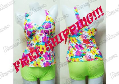 swimwear bikini swimsuit coverup kids hiwaist 2 piece monokini, -- Clothing Manila, Philippines