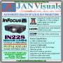 infocus in220, in220, 3500 ansi lumens, infocus projector, -- Projectors -- Metro Manila, Philippines