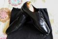 hugo boss, black, leather shoes, uk8, -- Shoes & Footwear -- Las Pinas, Philippines