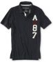 aeropostale a 87 polo shirts black, aero, -- Clothing -- San Pedro, Philippines