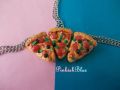 polymer clay, pizza pendant, necklace, pendant, -- Jewelry -- San Pedro, Philippines
