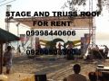 trusses truss stage roof lights and sounds, -- Arts & Entertainment -- Zambales, Philippines
