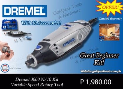dremel 3000, starter kit, n 10, rotary tool, -- Home Tools & Accessories -- Metro Manila, Philippines