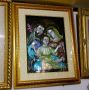frame, holy family, holy family metallic painting in golden frame, holy family painting, -- All Arts & Crafts -- Metro Manila, Philippines