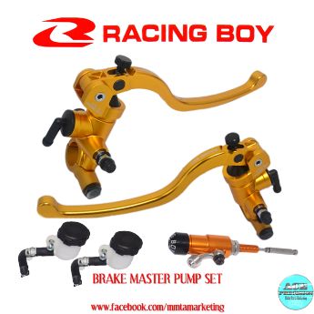 racing boy, master brake pump set, italy master, -- Motorcycle Accessories -- Bulacan City, Philippines