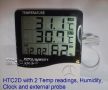 thermometer hygrometer for desk wall mount with probe for incubators, -- Other Business Opportunities -- Metro Manila, Philippines