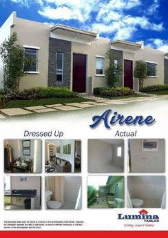 1br airene model in lumina pampanga house and lot, -- House & Lot San Fernando, Philippines