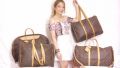 authentic louis vuitton monogram keepall 55 alize flanerie luggage travel b, -- Bags & Wallets -- Metro Manila, Philippines