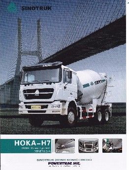 sinotruk hoka h 7 mixer truck 6x4, -- Trucks & Buses Quezon City, Philippines