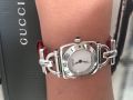 authentic gucci red lizard leather 6300l watch silver hardware marga canon, -- Watches -- Metro Manila, Philippines