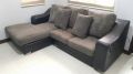 living room sofa comfortable leather velvet chair good condition, -- Furniture & Fixture -- Metro Manila, Philippines