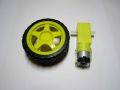 Smart Car Plastic Wheel + 5V Geared Motor -- Other Electronic Devices -- Pasig, Philippines