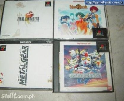 ps1 cd, ps2 cd, ps1, ps2, -- Game Cartridges and CDs -- Metro Manila, Philippines