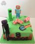 fondant birthday cake, minecraft cake, minecraft party, creeper cake, -- Food & Related Products -- Metro Manila, Philippines
