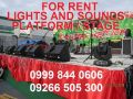 wedding debut event equipment for rent lights and sounds, -- Arts & Entertainment -- Zambales, Philippines