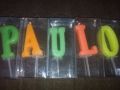 letter candles, personalized candles, name letter, -- Food & Beverage -- Bulacan City, Philippines