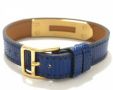 authentic hermes kelly watch blue lizard leather gold hardware marga canon, -- Watches -- Metro Manila, Philippines