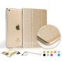 ipad mini 2 retina gold leather smart cover back cover, -- Mobile Accessories -- Bacolod, Philippines