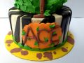 fondant birthday cake, safari cake, jungle cake, safari jungle party, -- Food & Related Products -- Metro Manila, Philippines