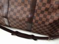 good as new authentic louis vuitton damier ebene keepall 55 with strap, luggage, travel bag, marga canon e bags prime, -- Bags & Wallets -- Metro Manila, Philippines