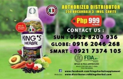 kings herbal, -- Natural & Herbal Medicine Imus, Philippines