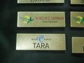 brass nameplate with pin, -- Advertising Services -- Metro Manila, Philippines
