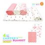 carter flannel baby blanket 4 pc set, -- Clothing -- Rizal, Philippines