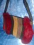 missys memos saccs leather with fur shoulder bag, -- Bags & Wallets -- Baguio, Philippines