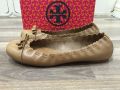 pre owned authentic tory burch romy ballet shoes size 9 in color sand, -- Shoes & Footwear -- San Fernando, Philippines