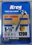 kreg sml c150 coarse screws 15 for plywood (1, 200 pcs), -- Home Tools & Accessories -- Pasay, Philippines